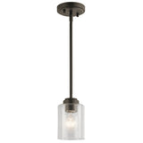 Industrial Down Mini Pendant from the Winslow Collection