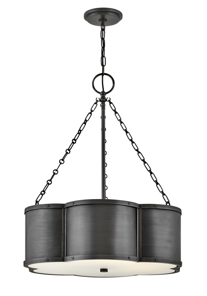 Traditional 3 Light Chandelier from the Chance Collection