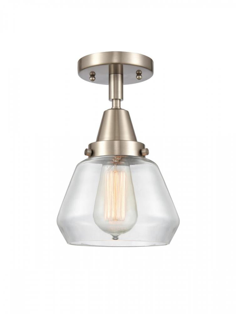 Restoration Cage Flush Mount from the Fulton Collection