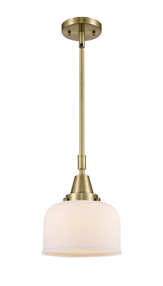 Traditional Down Mini Pendant from the Bell Collection