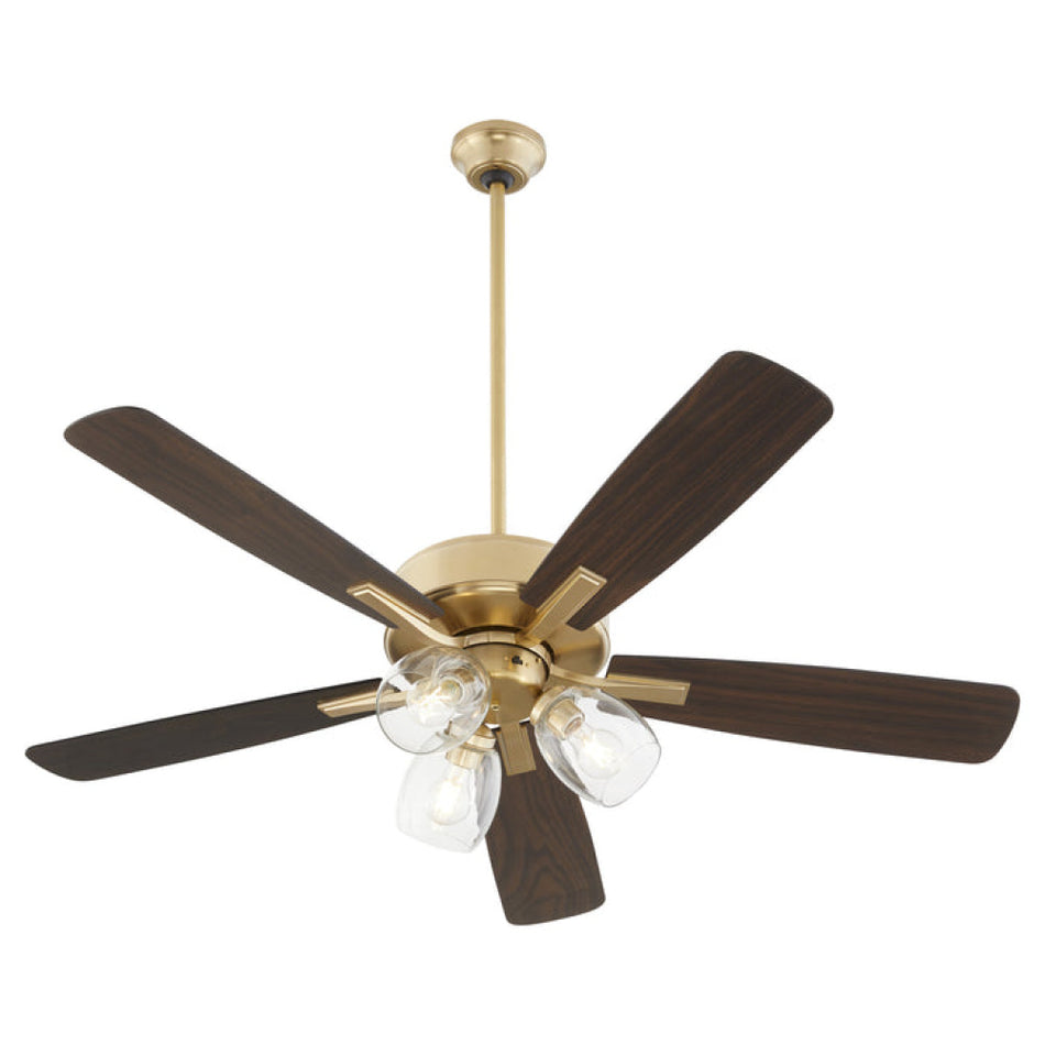 Transitional Ceiling Fans With Light from the Ovation Collection