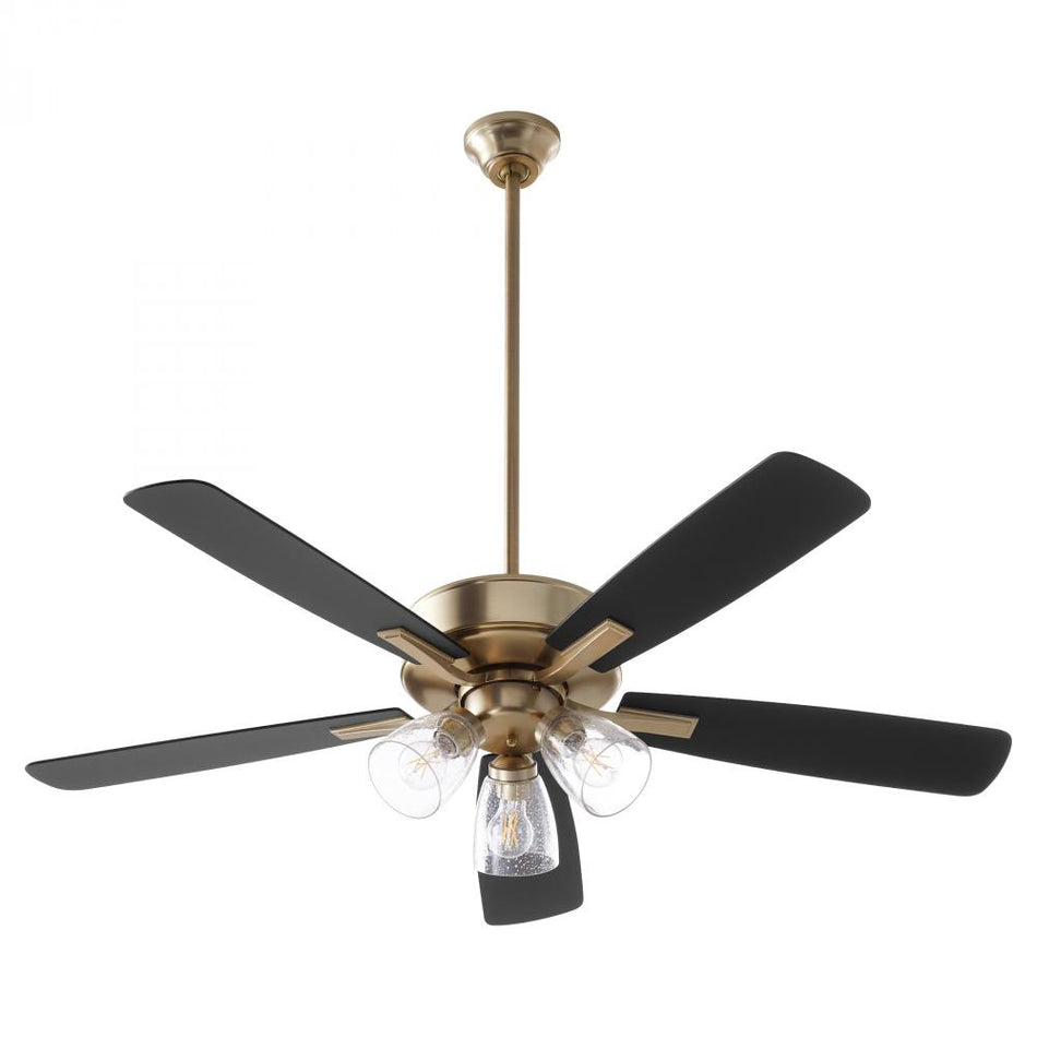 Transitional Ceiling Fans With Light from the Ovation Collection