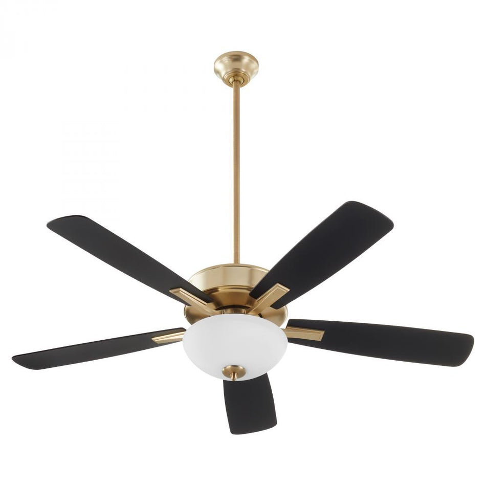 Transitional Ceiling Fans With Light from the Ovation Collection