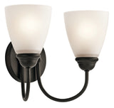Traditional Vanity Light from the Jolie Collection