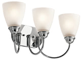 Traditional Vanity Light from the Jolie Collection