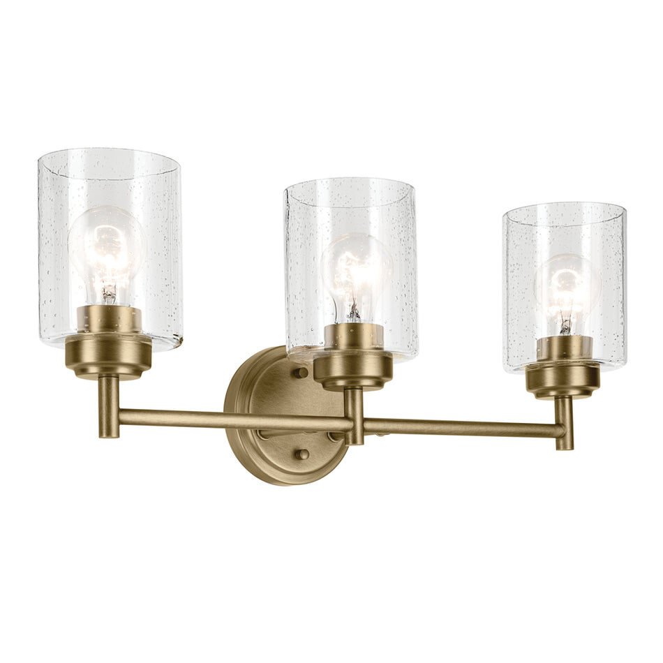 Industrial Vanity Light from the Winslow Collection