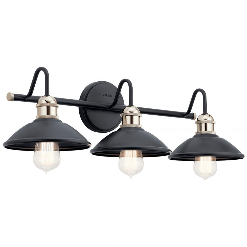 Industrial Vanity Light from the Clyde Collection