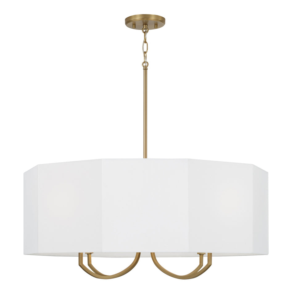 Transitional 8 Light Chandelier from the Adrian Collection
