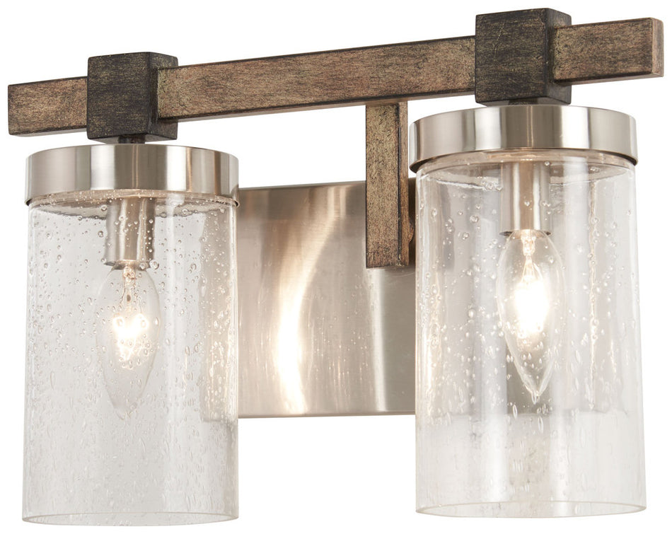 Transitional Vanity Light from the Bridlewood Collection