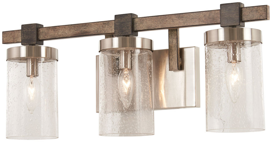 Transitional Vanity Light from the Bridlewood Collection