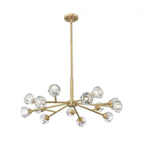 12 Light Chandelier from the Aurora Collection