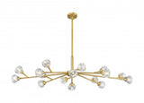 12 Light Chandelier from the Aurora Collection
