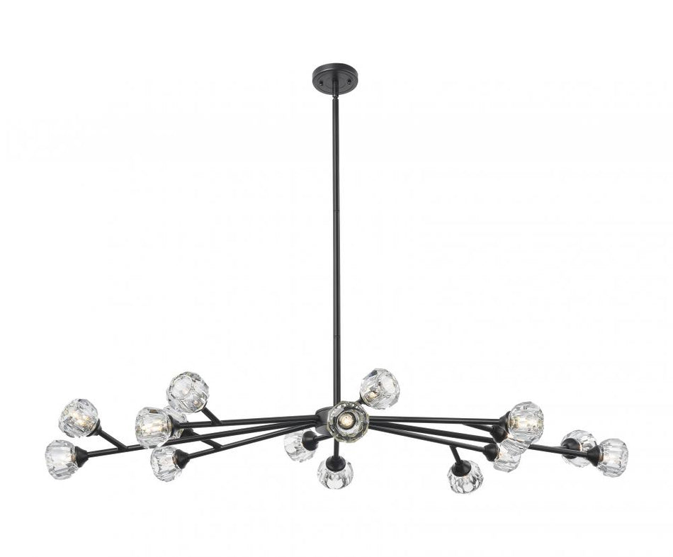 12 Light Chandelier from the Aurora Collection