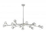 12 Light Chandelier from the Aurora Collection