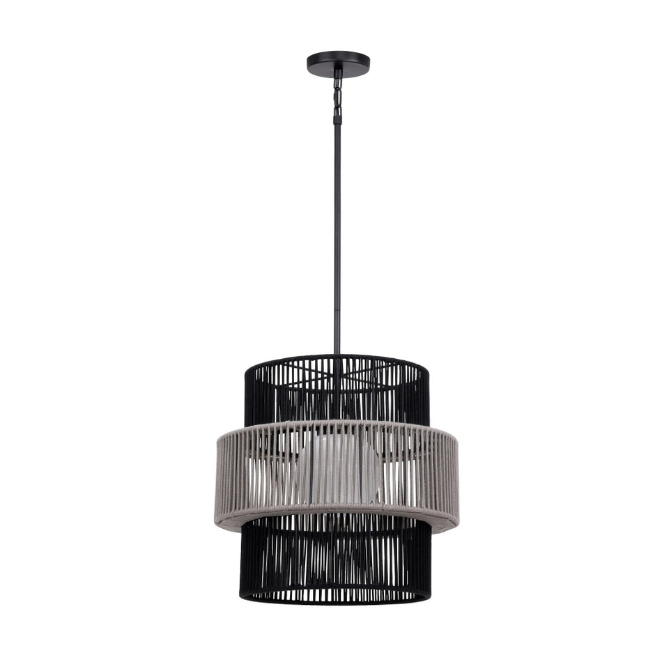 Drum Shade Pendant from the ADEN Collection