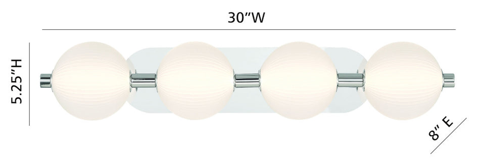 Contemporary Vanity Light from the PALMAS Collection