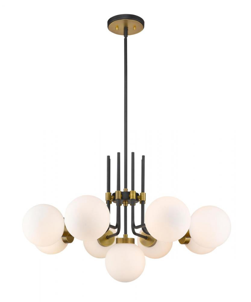 Traditional 9 Light Chandelier from the Parsons Collection