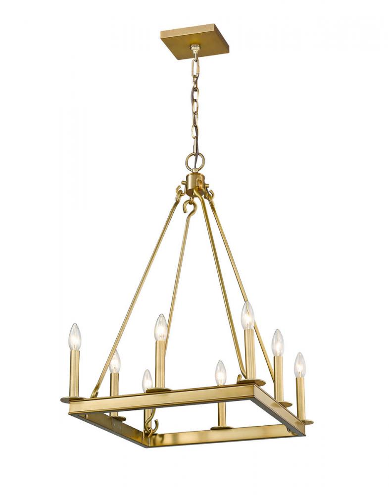 Traditional 8 Light Chandelier from the Barclay Collection