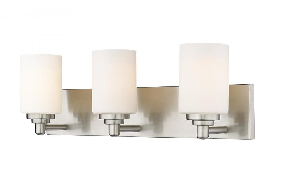 Transitional Vanity Light from the Soledad Collection