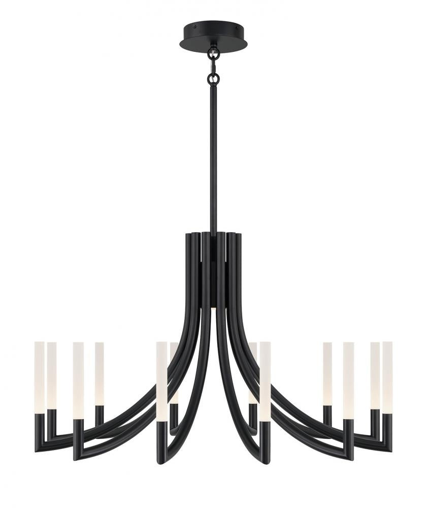 12 Light Chandelier from the Olette Collection