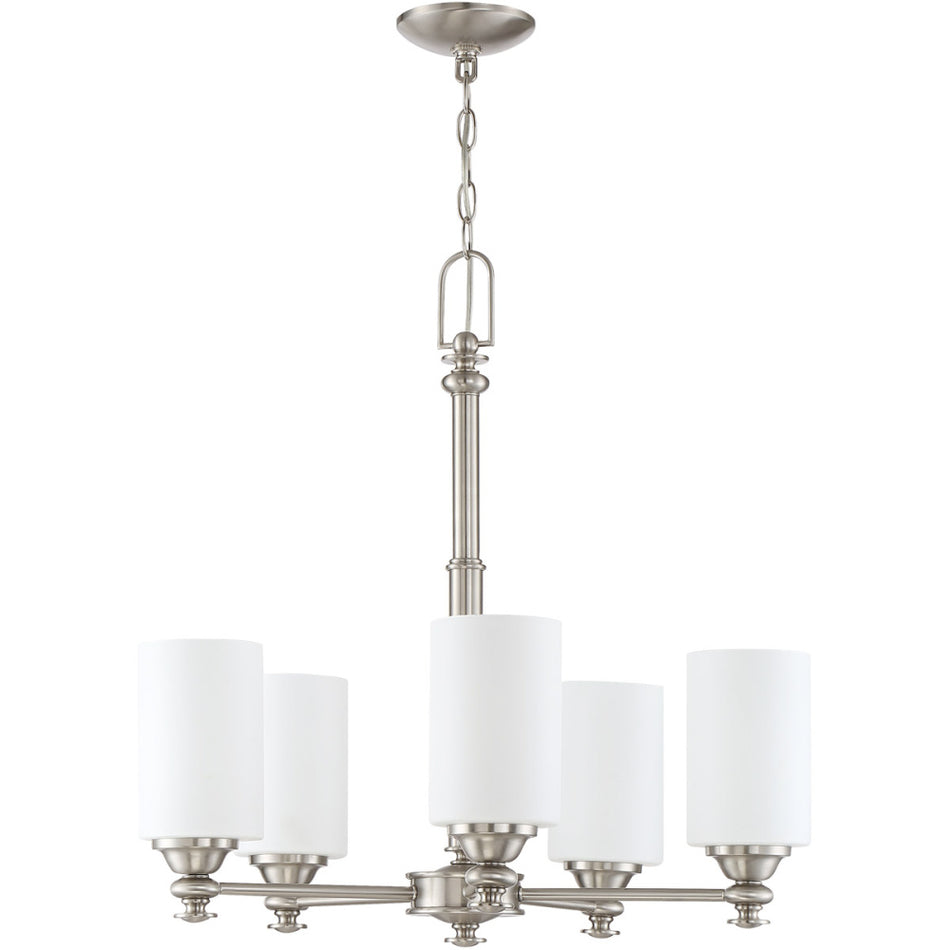 Transitional 5 Light Chandelier from the Dardyn Collection