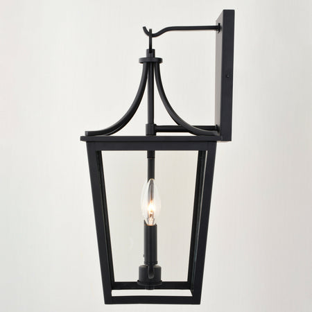 Cottage Grove 9" Outdoor Wall Light in Matte Black