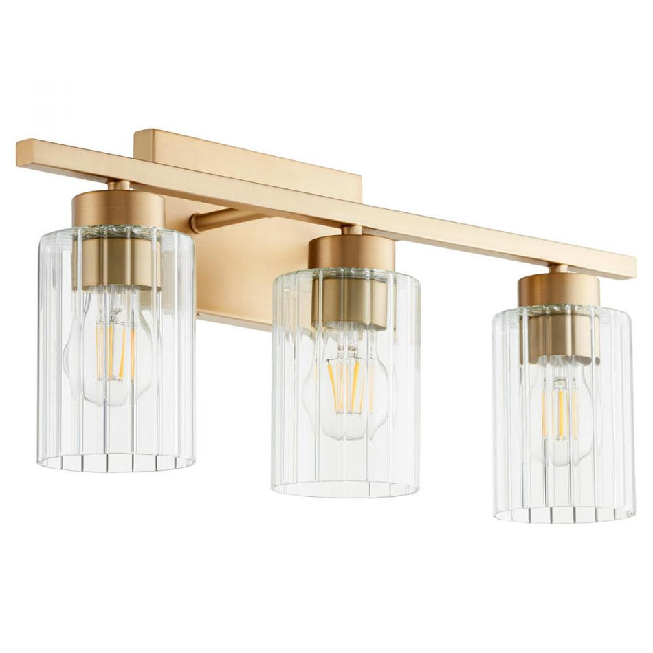 Transitional Vanity Light from the Ladin Collection