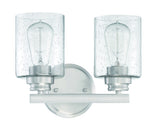 Transitional Vanity Light from the Bolden Collection