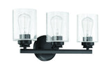 Transitional Vanity Light from the Bolden Collection