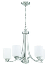 Transitional 5 Light Chandelier from the Bolden Collection