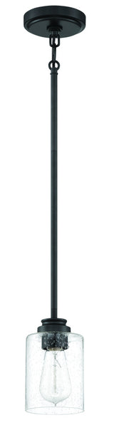 Transitional Down Mini Pendant from the Bolden Collection
