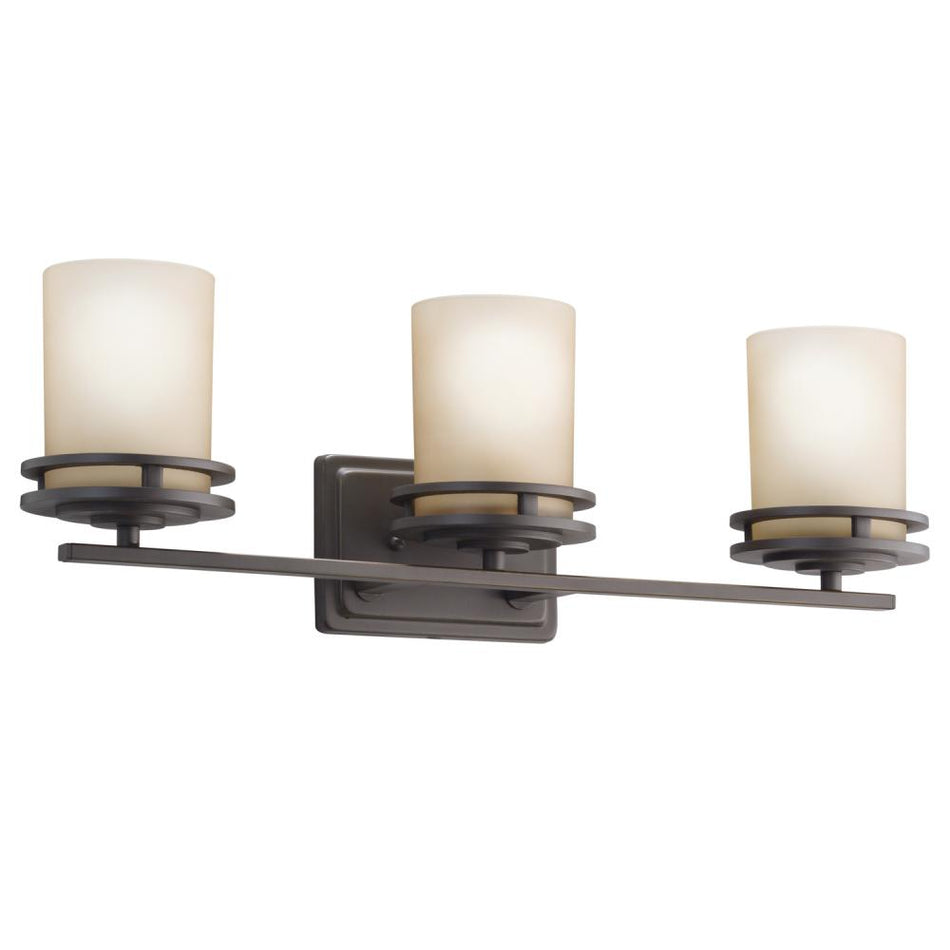 Country/Rustic Vanity Light from the Hendrik Collection