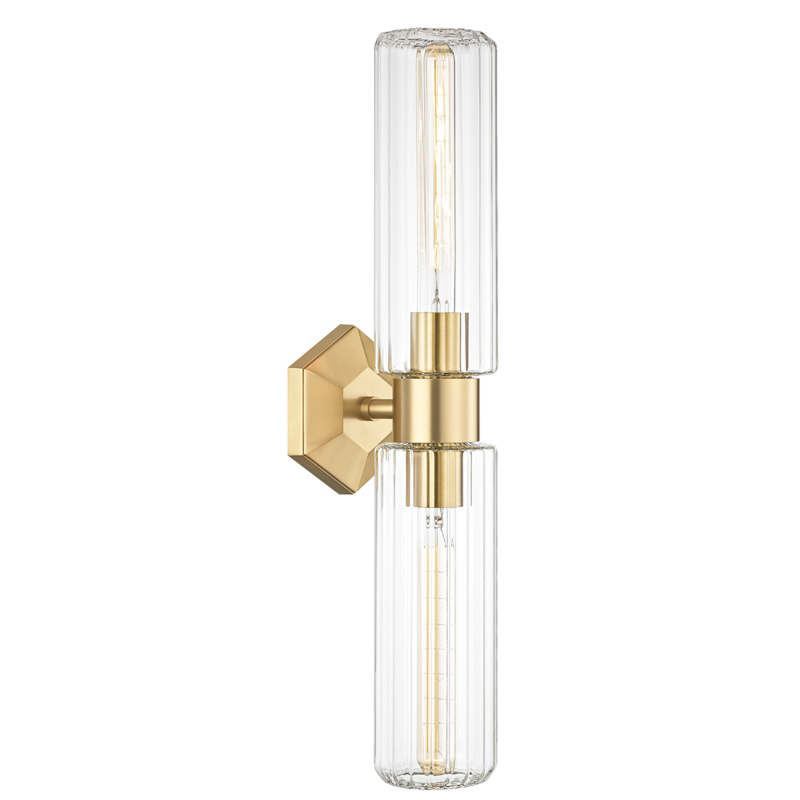 Transitional Wall Sconce from the Roebling Collection