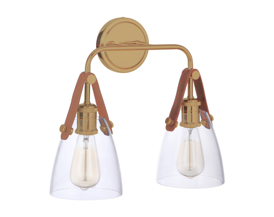 Bathroom Sconce from the Hagen Collection