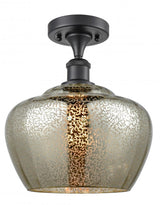 Bowl Semi-Flush Mount from the Athens Deco Swirl Collection