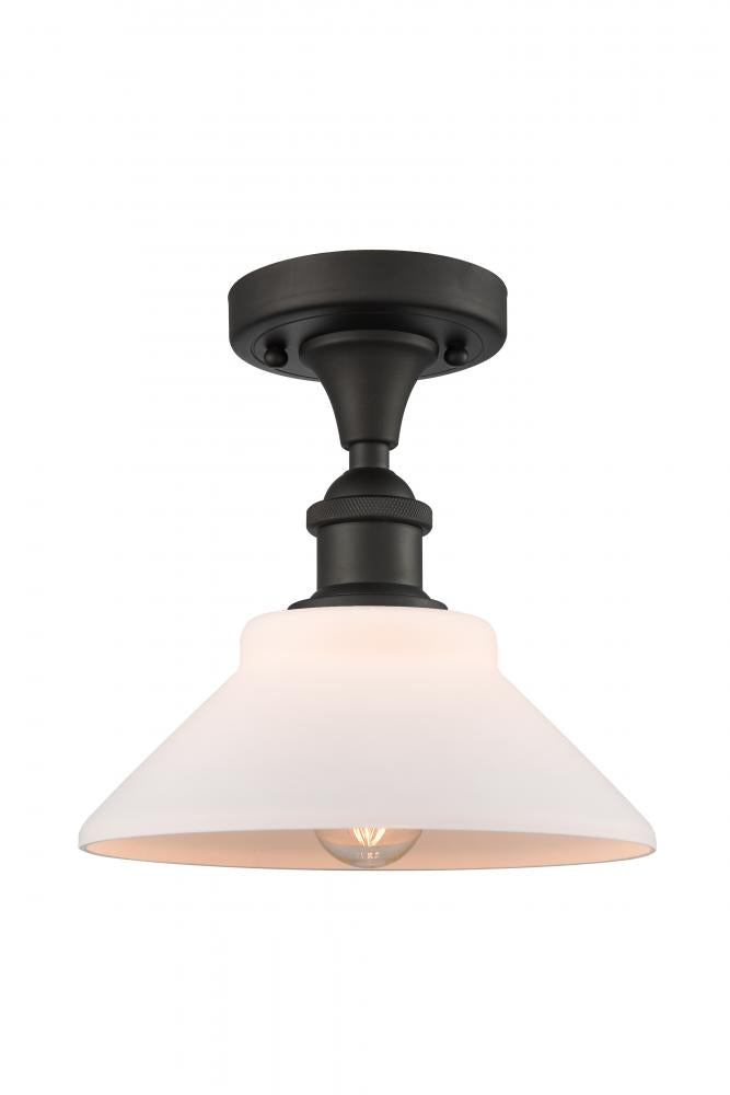 Bowl Semi-Flush Mount from the Athens Deco Swirl Collection