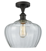 Bowl Semi-Flush Mount from the Athens Deco Swirl Collection