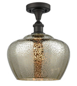 Bowl Semi-Flush Mount from the Athens Deco Swirl Collection