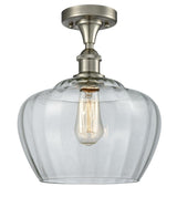 Bowl Semi-Flush Mount from the Athens Deco Swirl Collection