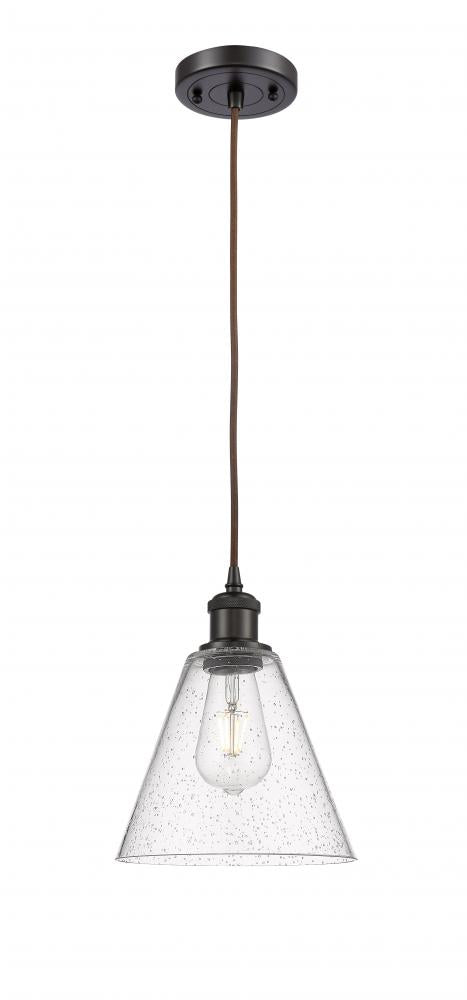 Down Mini Pendant from the Athens Deco Swirl Collection