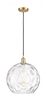 Down Mini Pendant from the Athens Deco Swirl Collection
