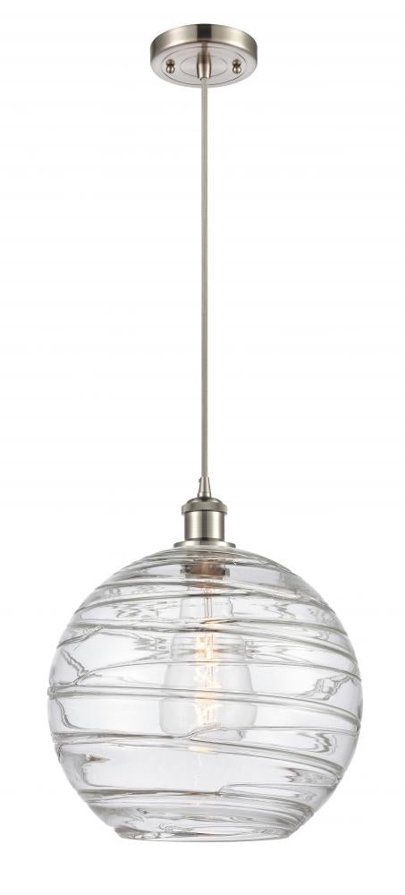 Down Mini Pendant from the Athens Deco Swirl Collection