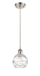 Down Mini Pendant from the Athens Deco Swirl Collection