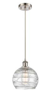 Down Mini Pendant from the Athens Deco Swirl Collection