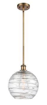 Down Mini Pendant from the Athens Deco Swirl Collection