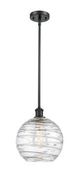 Down Mini Pendant from the Athens Deco Swirl Collection