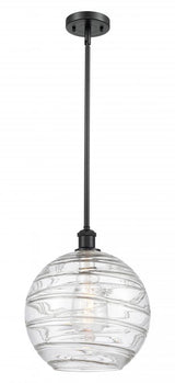 Down Mini Pendant from the Athens Deco Swirl Collection