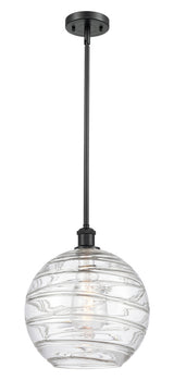 Down Mini Pendant from the Athens Deco Swirl Collection