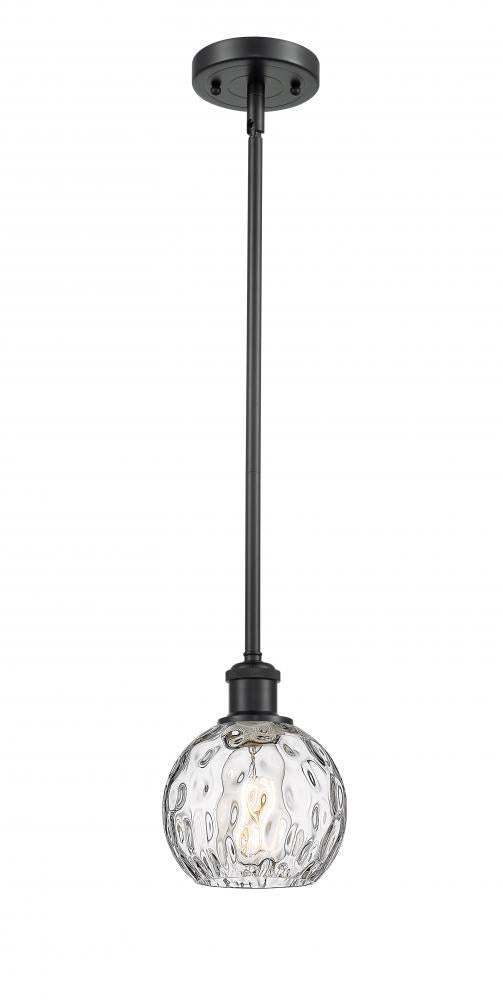 Down Mini Pendant from the Athens Deco Swirl Collection