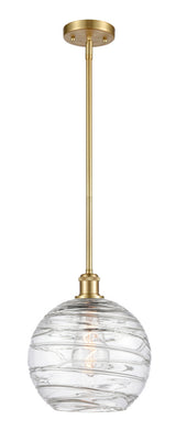Down Mini Pendant from the Athens Deco Swirl Collection